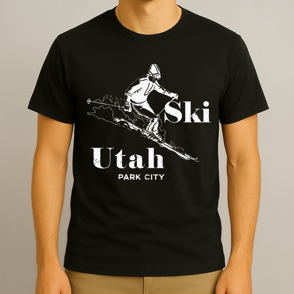 Utah Skiing Park City T-Shirt