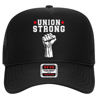 Union Strong Pro Union Worker Labor Union Workers Rights Trucker Hat