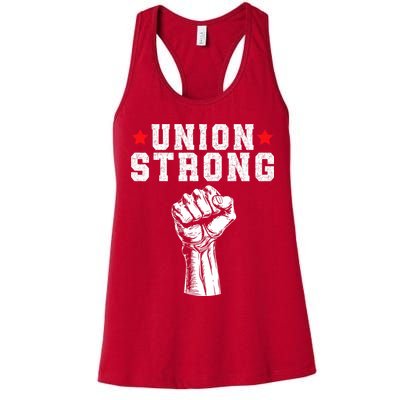 Union Strong Pro Union Worker Labor Union Workers Rights Womens Tank Top
