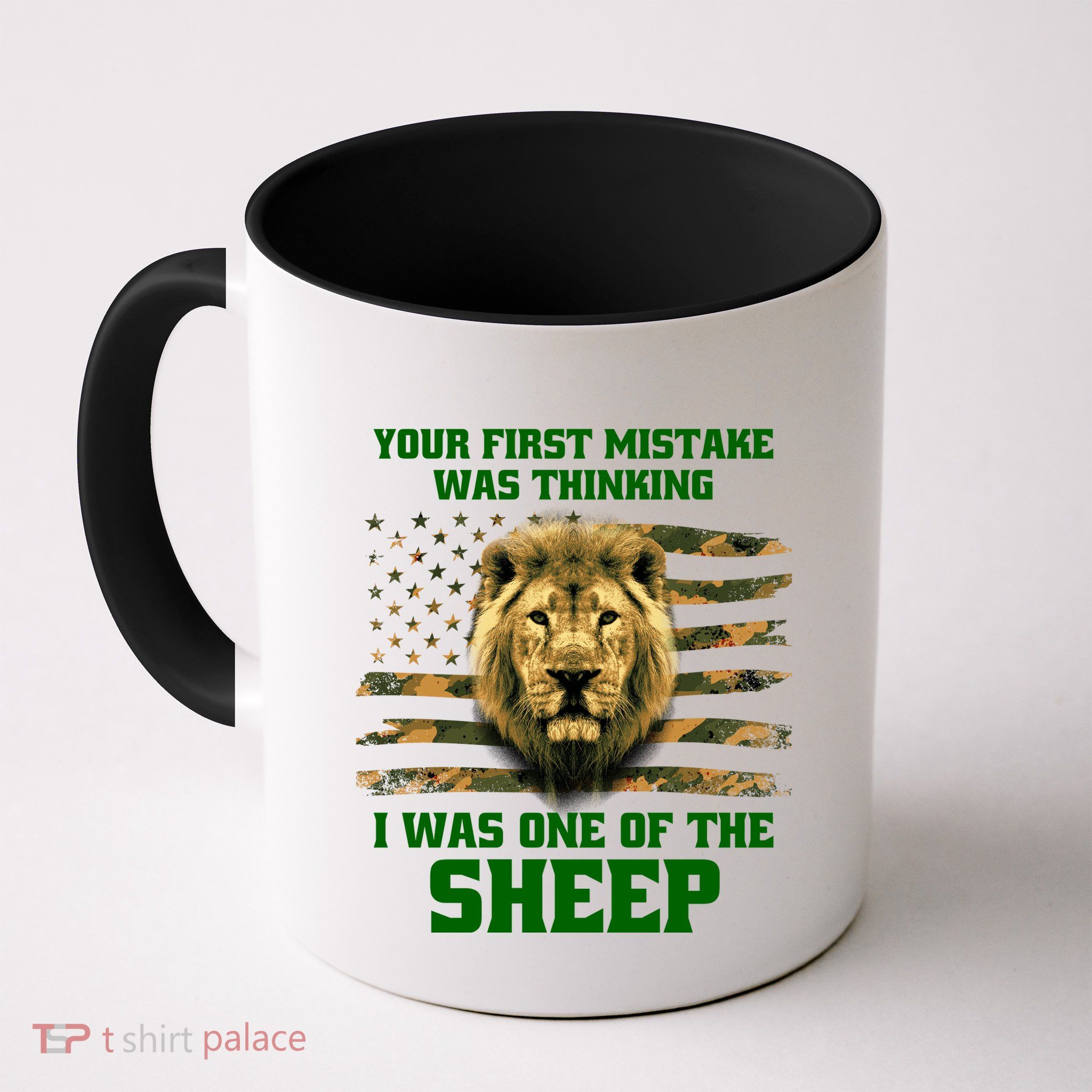 United States Patriot Your First Mistake Mug