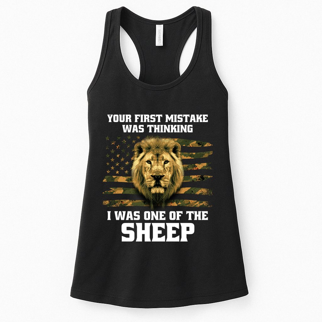 United States Patriot Your First Mistake Womens Tank Top