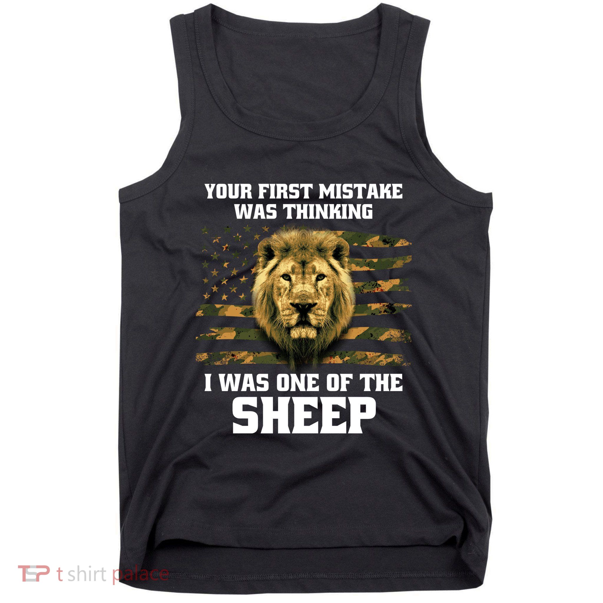 United States Patriot Your First Mistake Tank Top