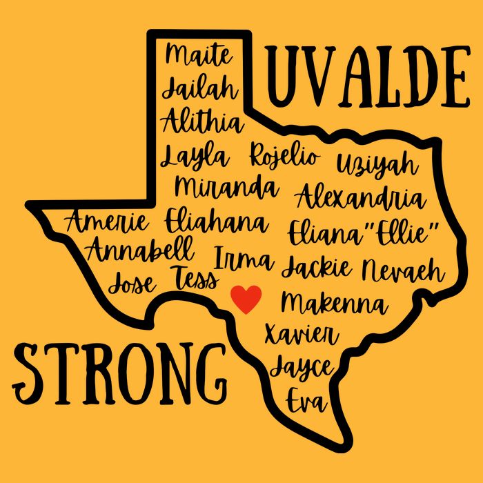 Uvalde Strong Remember The Victims Sustainable Knit Beanie