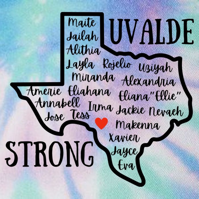 Uvalde Strong Remember The Victims Legacy Tie Dye Trucker Hat