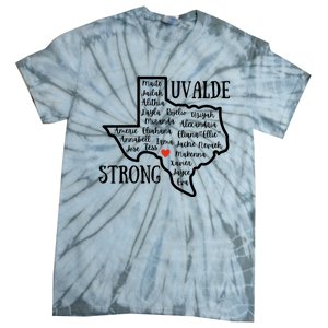 Uvalde Strong Remember The Victims Tie-Dye T-Shirt