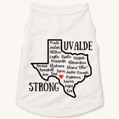 Uvalde Strong Remember The Victims Doggie Tank