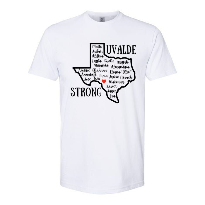 Uvalde Strong Remember The Victims Softstyle CVC T-Shirt