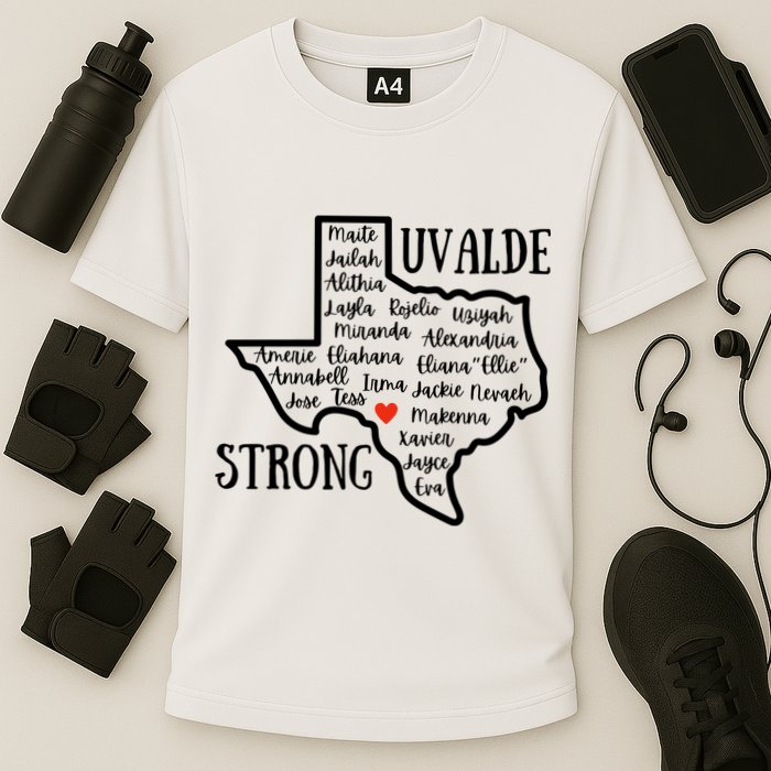 Uvalde Strong Remember The Victims Performance Shirt