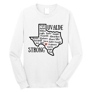 Uvalde Strong Remember The Victims Long Sleeve Shirt