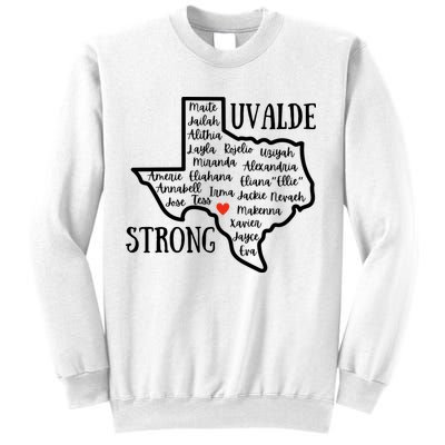 Uvalde Strong Remember The Victims Sweatshirt