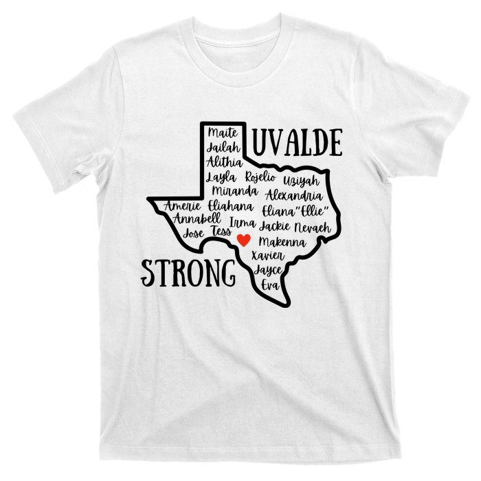 Uvalde Strong Remember The Victims T-Shirt