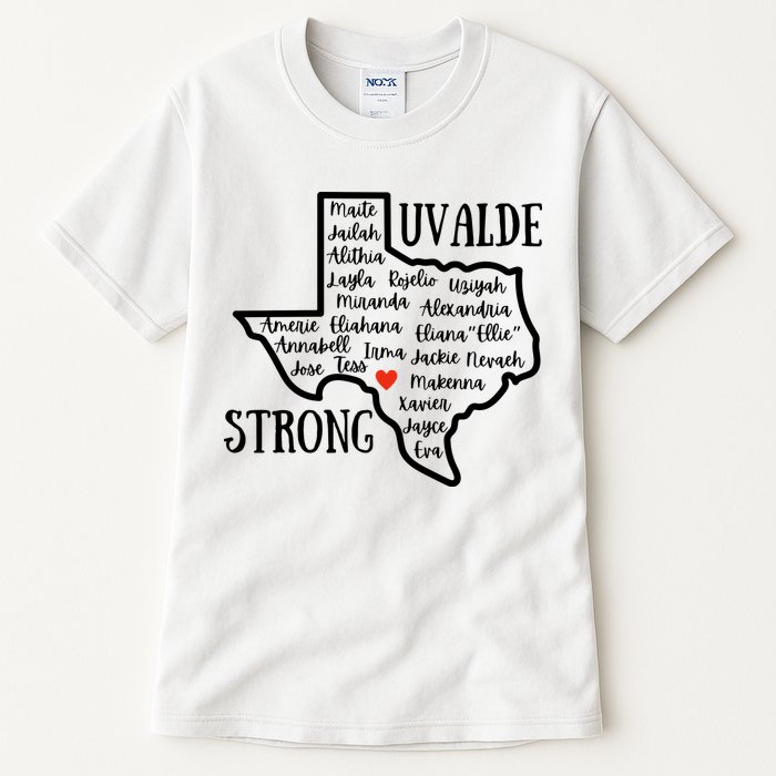 Uvalde Strong Remember The Victims Tall T-Shirt