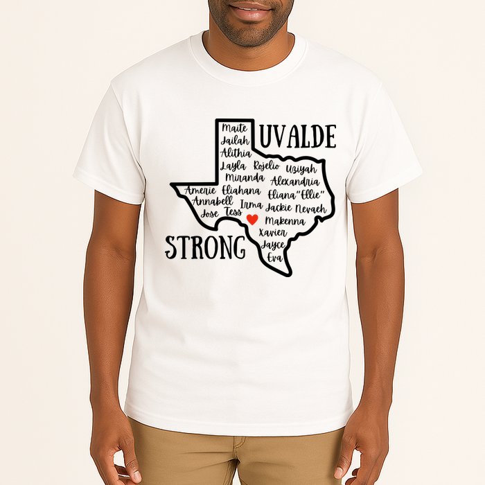 Uvalde Strong Remember The Victims Tall T-Shirt