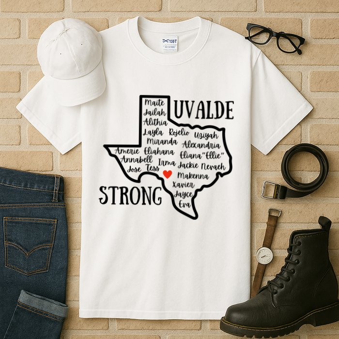 Uvalde Strong Remember The Victims Tall T-Shirt