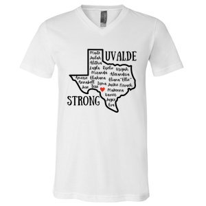 Uvalde Strong Remember The Victims V-Neck T-Shirt