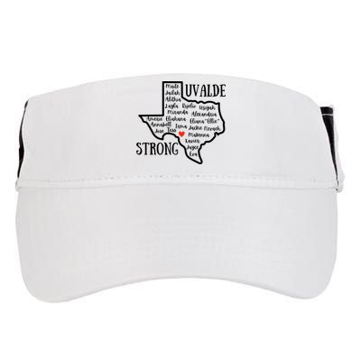 Uvalde Strong Remember The Victims Adult Drive Performance Visor