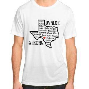 Uvalde Strong Remember The Victims Adult ChromaSoft Performance T-Shirt