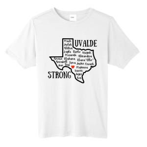 Uvalde Strong Remember The Victims Tall Fusion ChromaSoft Performance T-Shirt