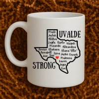 Uvalde Strong Remember The Victims Mug