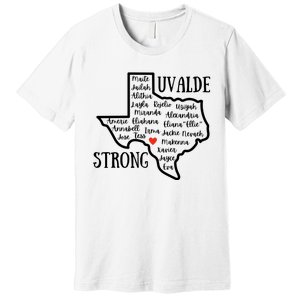 Uvalde Strong Remember The Victims Premium T-Shirt