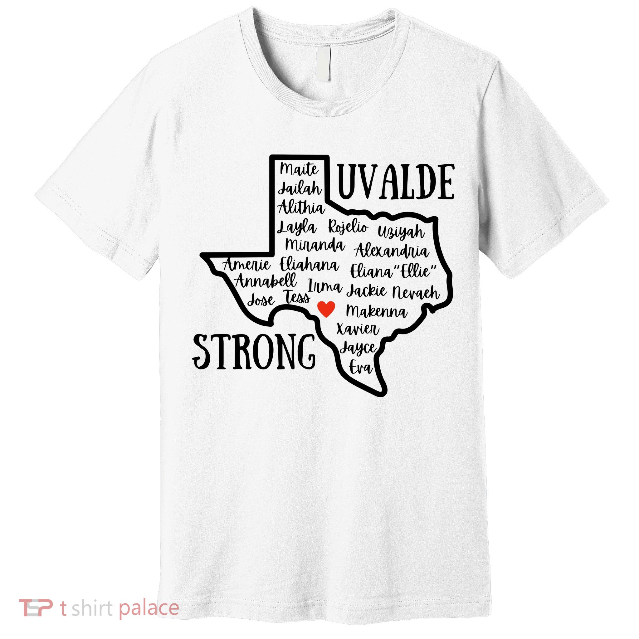 Uvalde Strong Remember The Victims Premium T-Shirt