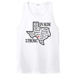 Uvalde Strong Remember The Victims PosiCharge Competitor Tank