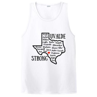 Uvalde Strong Remember The Victims PosiCharge Competitor Tank