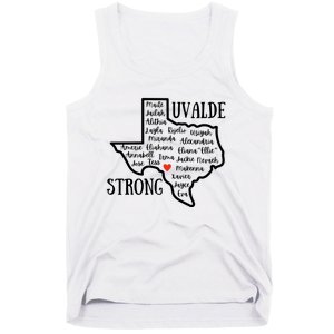 Uvalde Strong Remember The Victims Tank Top