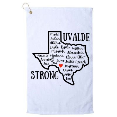 Uvalde Strong Remember The Victims Golf Towel