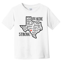 Uvalde Strong Remember The Victims Toddler T-Shirt