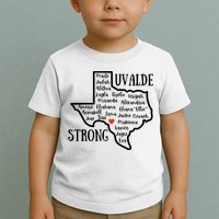 Uvalde Strong Remember The Victims Toddler T-Shirt