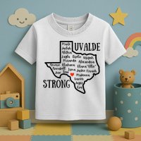 Uvalde Strong Remember The Victims Toddler T-Shirt