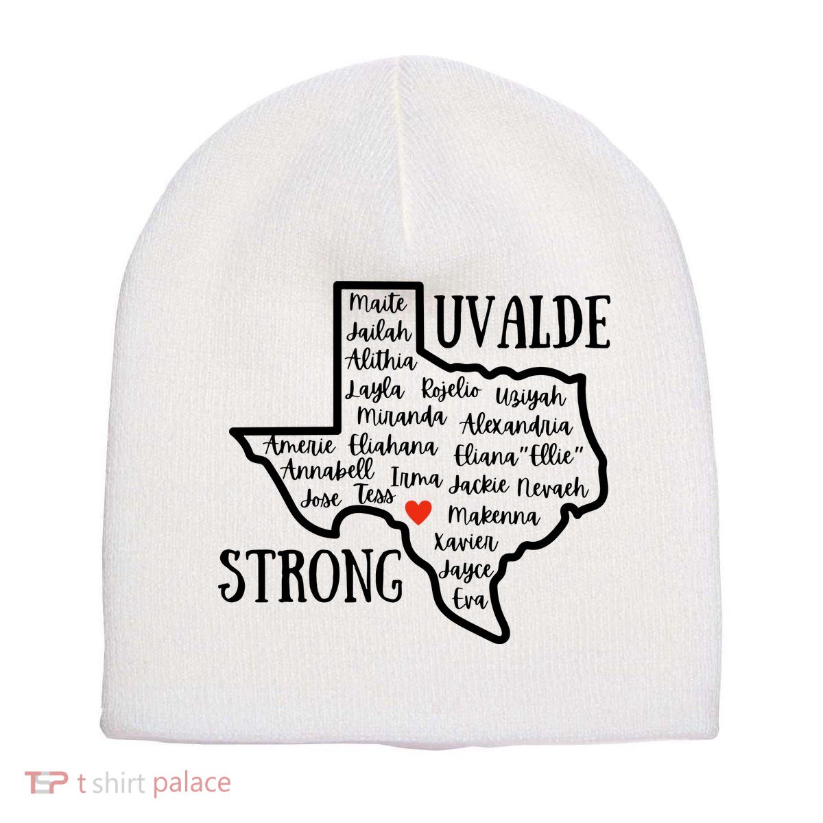 Uvalde Strong Remember The Victims Short Acrylic Beanie