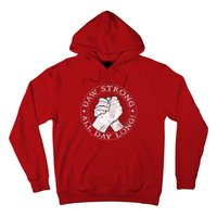 UAW Strike Red United Auto Workers Picket Sign Hoodie