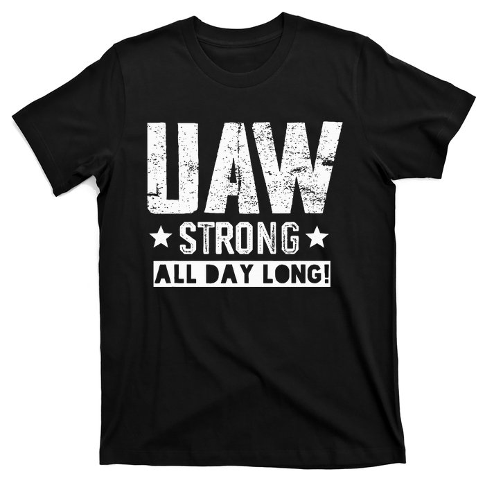 UAW Strike Red UAW Union Strike Solidarity UAW Strong T-Shirt