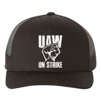 UAW Strike Red United Auto Workers Picket Sign Yupoong Adult 5-Panel Trucker Hat