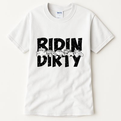 Utv Sxs Rider Riding Dirty Atv Offroad Riding Sxs Tall T-Shirt