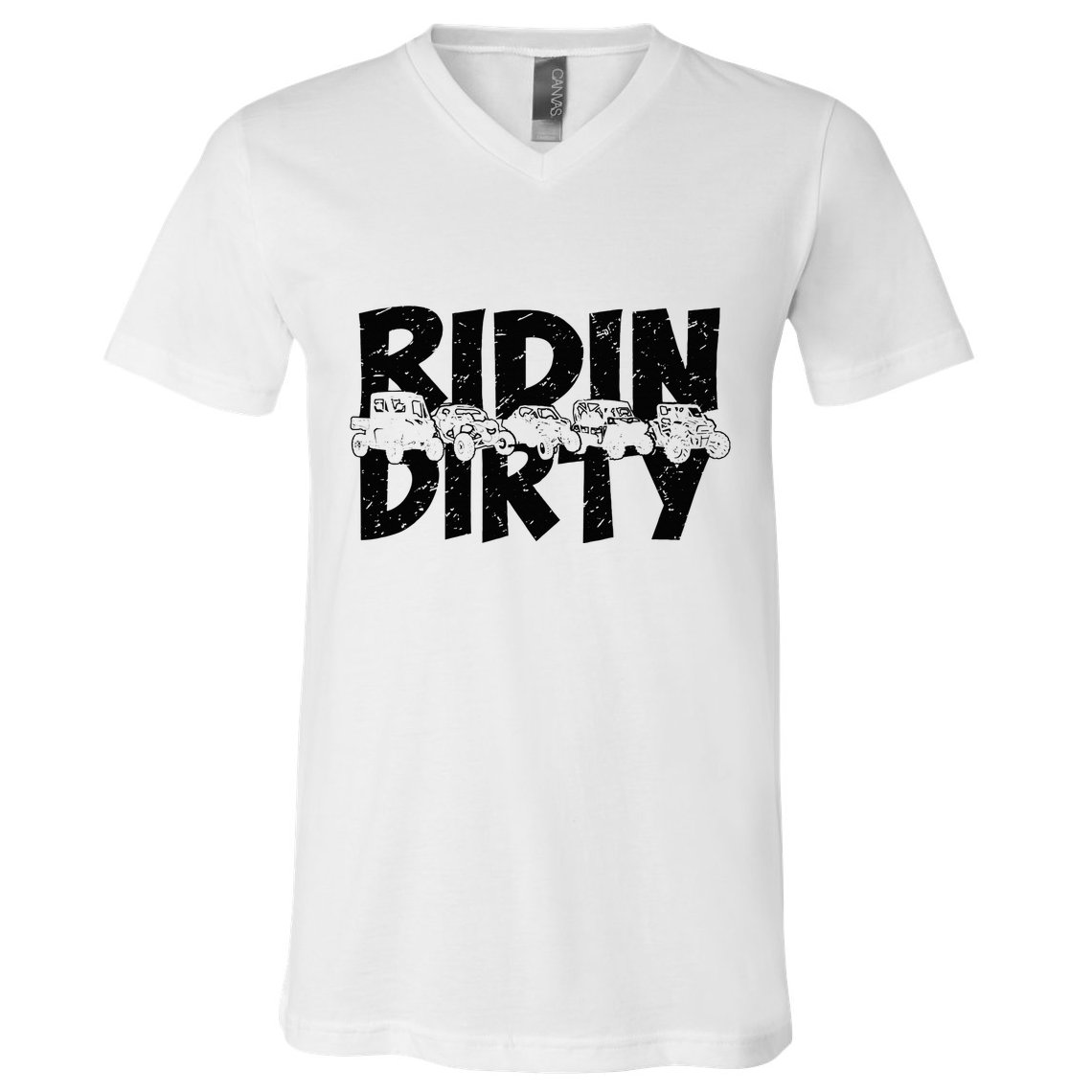 Utv Sxs Rider Riding Dirty Atv Offroad Riding Sxs V-Neck T-Shirt