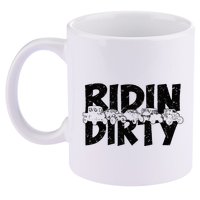 Utv Sxs Rider Riding Dirty Atv Offroad Riding Sxs 11oz C Handle Ceramic Mug