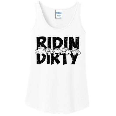 Utv Sxs Rider Riding Dirty Atv Offroad Riding Sxs Ladies Essential Tank