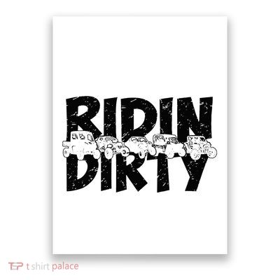 Utv Sxs Rider Riding Dirty Atv Offroad Riding Sxs Poster