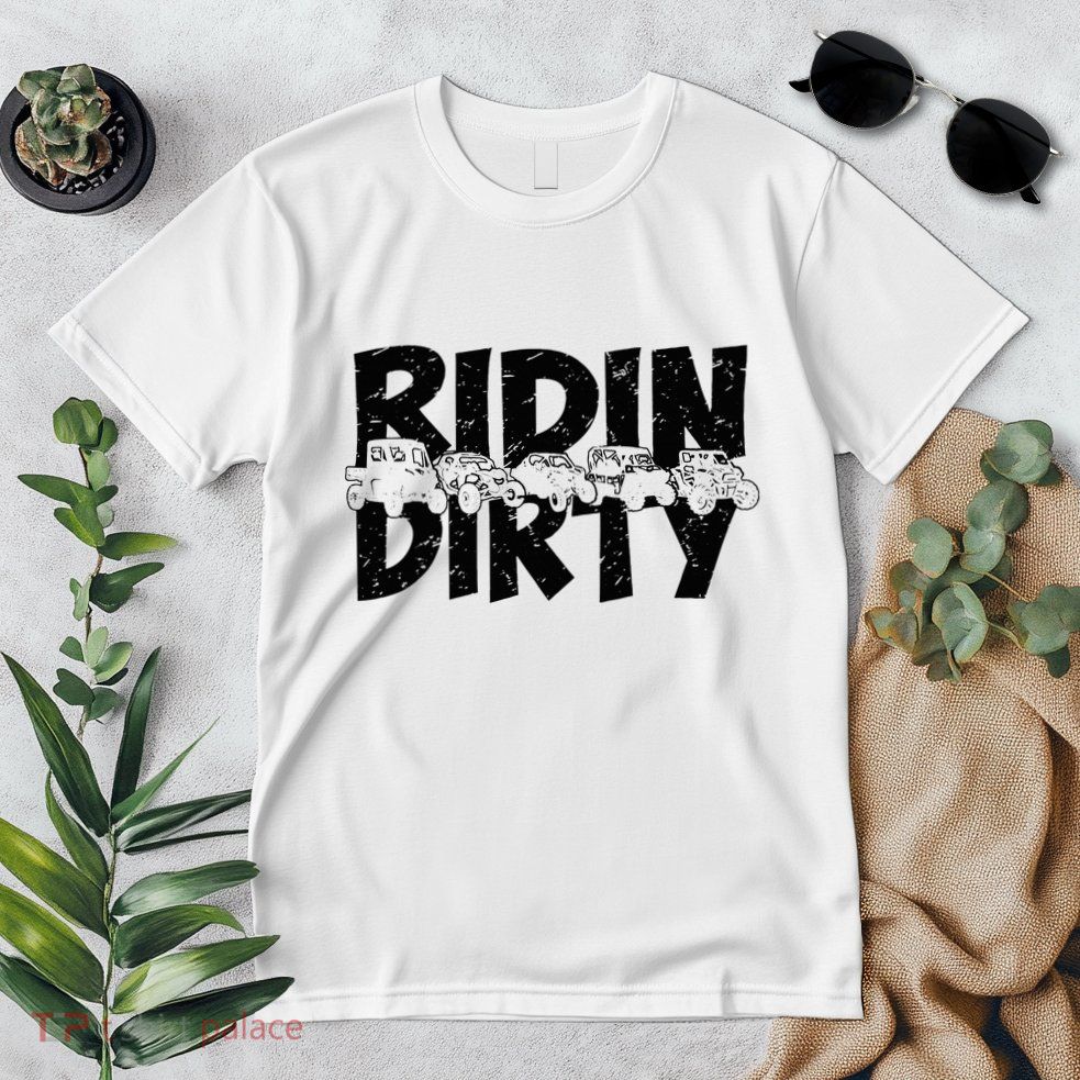 Utv Sxs Rider Riding Dirty Atv Offroad Riding Sxs Premium T-Shirt