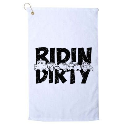 Utv Sxs Rider Riding Dirty Atv Offroad Riding Sxs Golf Towel