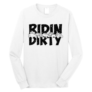 Utv Sxs Rider Riding Dirty Atv Offroad Riding Sxs Life Long Sleeve Shirt