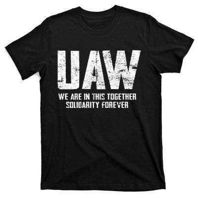 UAW Strike Red United Auto Workers Union UAW Strong T-Shirt