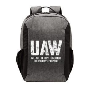 UAW Strike Red United Auto Workers Union UAW Strong Vector Backpack