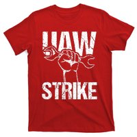 UAW Strike Red United Auto Workers Picket Sign Trending Design T-Shirt