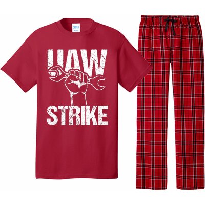 UAW Strike Red United Auto Workers Picket Sign Trending Design Pajama Set