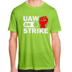 UAW Strike Red United Auto Workers UAW Adult ChromaSoft Performance T-Shirt