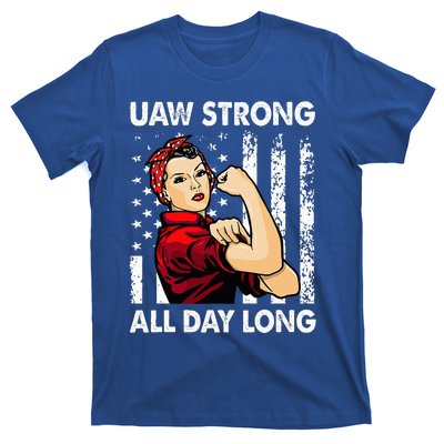 U.AW Strike Red United Auto Workers Picket T-Shirt